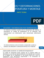 Parte Teoria - Esfuerzos de Temperatura y Montaje