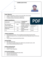 Curriculum Vitae: Career Objective