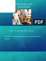 Functional Re-Education