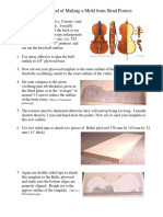 Quick Approach To Making A Mold From Strad Posters - Revise