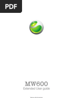 MW600 - User Guide