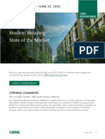 CBRE - Student Housing Market - 20200625