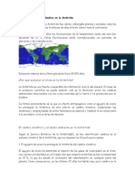 Impactos Del Cambio Climático en La Antártida