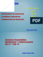 Consolidación Bajo NIIF