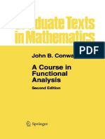 Conway - A Course in Functional Analysis