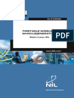 First-Mile Wireless: Which (G) Eneration?: Robert Lesar, NIL