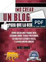 COMO CREAR UN BLOG - Mike Omar