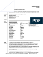 High Performance Backing Compound: Technical Data Sheet