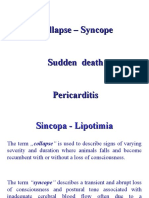 Syncope - Pericarditis