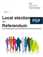 Referendum Booklet From Electoral Commission - England