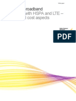 LTE and HSPA Economics