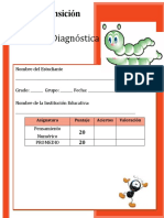 Prueba Diagnostica Proyecto UDI