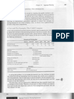 Chase Aggregate Planning