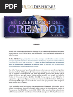 El Calendario Del Creador Episodio 1