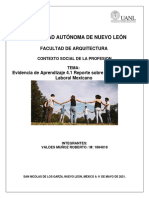 4.1 Reporte Sobre El Observatorio Laboral Mexicano