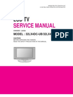 LG 32LX4DC - LCD TV Service Manual