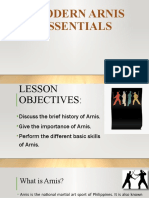 Pe 2 l3 Modern Arnis Essentials