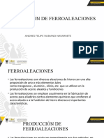 Fabricación de Ferroaleaciones