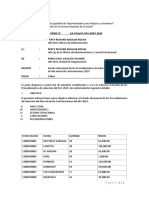 Modelo de Informe Situacional de Procesos