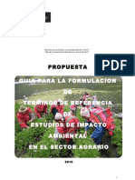 Guia Terminos Referencia Eia - Sector Agrario