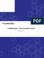 FortiManager 6.4.5 Administration Guide