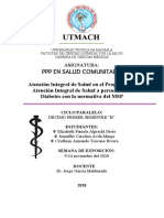 Atención Integral de Salud A Pacientes Con Diabetes