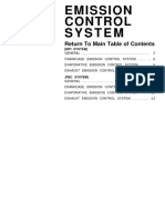 Elantra 91 Emission Control System