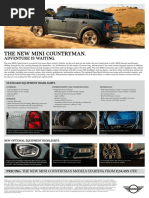 Countryman MINI F60 One-Pager - November 2020