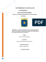 Minería y Conflicto Social en Las Comunidades de Tintay y Huacaña, Distrito de Morcolla, Provincia de Sucre, Región Ayacucho 2014