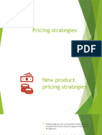 MBA MARKETING REPORT-Pricing Strategies