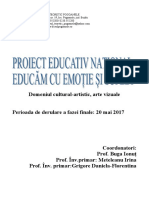 Proiect Educativ