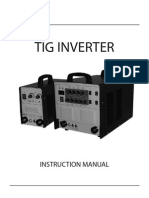 Tig Inverter: Instruction Manual