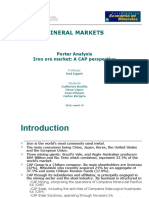 Mineral Markets: Porter Analysis Iron Ore Market: A CAP Perspective