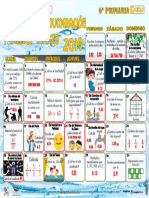 Calendario Sexto Segundo Periodo