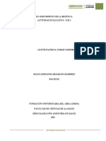 El Surgimiento de La Bioética - Eje 1 - Bioetica. Terminado