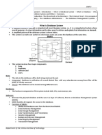 Dbms - Unit 1