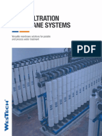 Ultrafiltration Membrane Systems: Versatile Membrane Solutions For Potable and Process Water Treatment