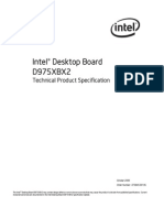 Intel® Desktop Board D975XBX2: Technical Product Specification