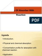 Design of Absorber With Reaction