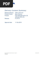 FDD-LTE19 3.5 Delivery Content Summary