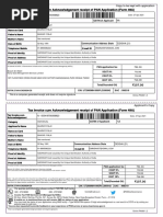 Tax Invoice Cum Acknowledgement Receipt of PAN Application (Form 49A)