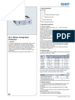 Protection Relay: JD-5 Integrated Protector Motor