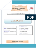 Audit Fiscal Et Gestion Du Risque Fiscal