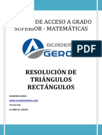 Resolucion de Triangulos Rectangulos