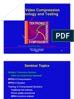 MPEG Video Compression Technology and Testing