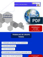 GLOBALIZAÇÃO Geografia C