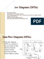 Data Flow Diagrams (DFDS)