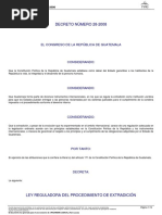 Ley Reguladora Del Procedimiento de Extradición