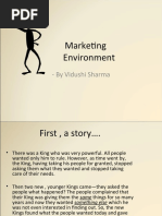 Marketing Environment: - by Vidushi Sharma