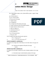 Induction Motor Design
